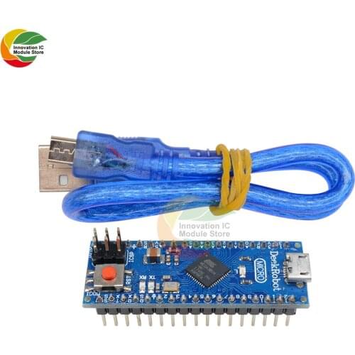 5V 16M 16Mhz Expansion Board Module ATmega32u4 For Microcontroller R3 Nano For Arduino Micro USB Connection With Cable