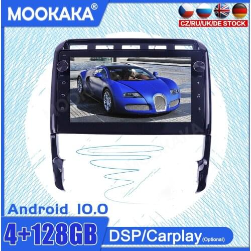 Android 10 6+128G For Porsche Cayenne 2004-2010 Multimedia Radio Player Touch Screen Stereo GPS Navigation System DSP Carplay