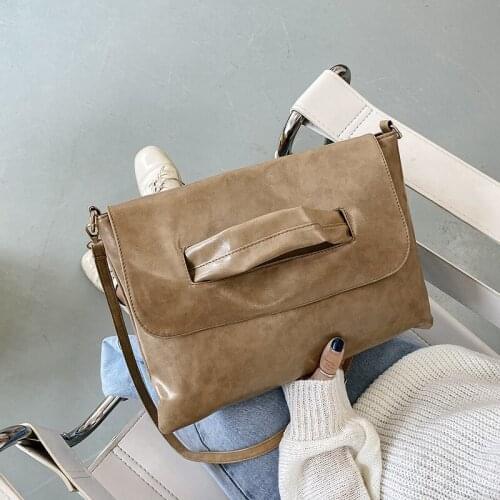 Solid Color PU Leather Envelope Clutch Bags For Women Big Capacity Evening Handbags Simple Fashion Ladies Shoulder Crossbody Bag