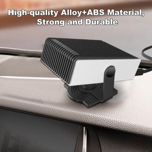 Portable Car Heater,12V/150W 24V/150W Auto Heater Fan Fast Heating Defroster Demister Fan Heater & Cooler