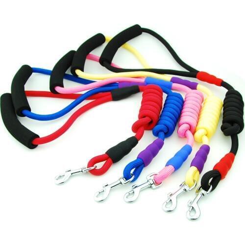 Pet Dog Leash Rope Running Walk Train for Large Dog Small Cat Pets Leashes Dog Strap Rope Traction Dog Nylon Harness Collar Lead