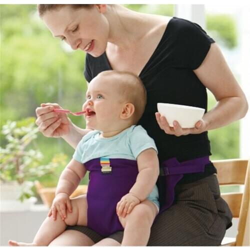 Portable seat lunch Belts Polyester fix baby feeding good convenient Strap & Belt Covers Baby Dining Safety Belt chair seat belt