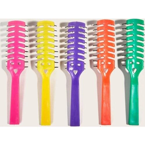 Vent Brush Hair Brush 7 Row Vent Brush With Ball Tipped Bristles for Wet Short Curly Straight Hair Blow Drying Quickly