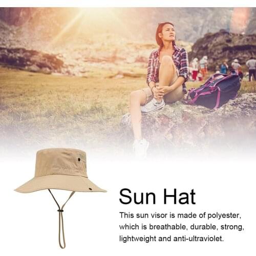 Sun Hat For Outdoor Foldable 360 Fishing Outdoor Wide Brim UV Protection Cap Shrinkable Beach Fishing Hat Fisherman Hat