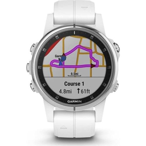 Garmin Fenix 5s Plus GPS watch 100m waterproof sport GPS Heart rate monitoring speed track running Marathon Smart Watch