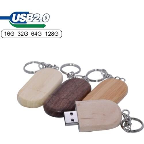 Over 10 PCS free logo) walnut wooden usb 2.0 U Disk Memory Stick super mini on key flash drive pen drive 4gb 8gb 16gb for gift