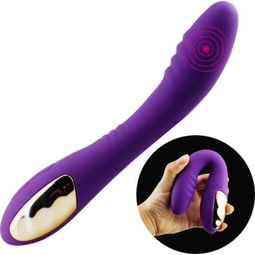 10 Speed USB Rechargeable Magic Wand Massager Vibrator Clitoris Stimulator G spot Vibrator Adult Sex Toy for Woman Adult Product