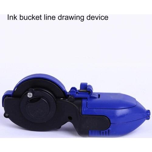 30m Rewinding Anti-throw ABS Professional Chalk Line Ink Marker for Woodworking Chalk Line Ink Marker