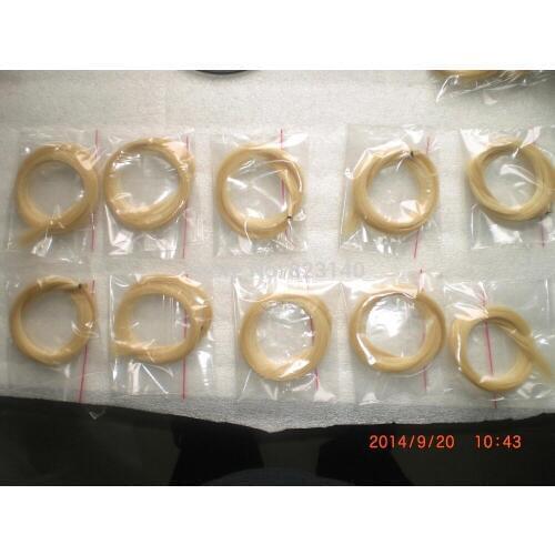 10 Hanks Best Quality Unbleached stallion Siberia White bow hair in 78cm 6 grams