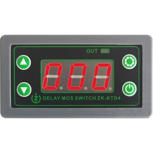 5-30V MOS Switch Trigger Cycle Time Delay Module Relay Control 0.1s-999minutes Adjustable