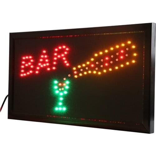 CHENXI Bar Pub Club Classic LED Neon Light Sign 19*10 Inch Window Shop Signs Advertise Indoor
