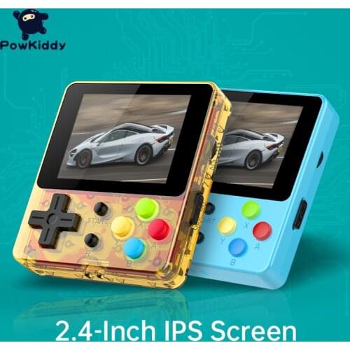Powkiddy Q13 LDK 88FC Handheld Video Game Console Built-In 188 8-Bit FC Games 2.4 Inch IPS Screen Childrens Gift Support TV