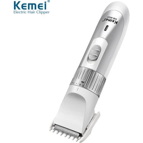 Kemei KM-9020 Rechargeable Professional Men Hair Trimmer Shaver Electric Single Blade Adjustable Hair Clipper Cutting Machine