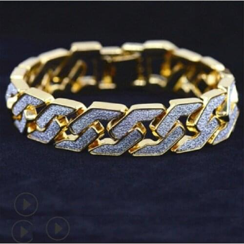 Fashionable Cuban bracelet for men