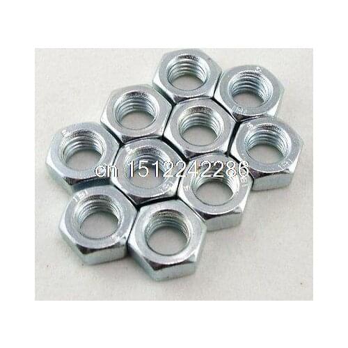 Pack of 2 Steel Metric M14x2mm Pitch Left Hand Thread Hex Nut Freeship