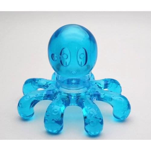 Portable Crystal Massage Handheld Octopus Massager For Relieving Neck Abdomen Back Muscle Pain