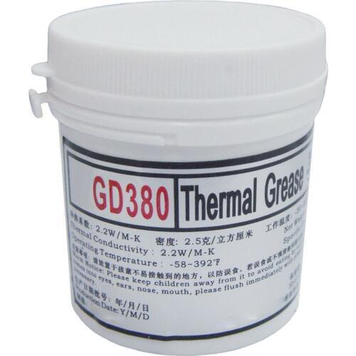 GD380 Thermal Conductive Grease Paste Silicone Heat Sink High Temperature Resistance GDeals