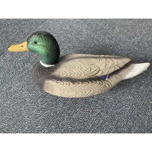 Outdoor Realistic Duck Decoy Mallard Duck Decoy with Keel for Hunting