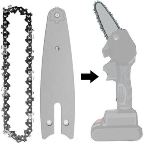 4 inch Chain Universal Chain Mini Steel Chainsaw Chain Replacement Made of Fine Quality Steel with Superior Technology