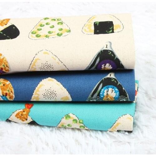 45x110cm Thick Cotton Rice Ball Printing Fabric Hand Diy Mouth Gold Bag Tablecloth Fabric Sewing Quilting Fabrics For Patchwork
