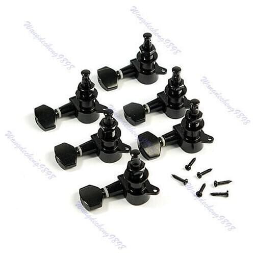6R Inline Guitar String Tuning Peg Machine Head Tunner