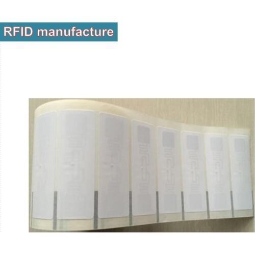 Uhf rfid label tag long range passive uhf epc gen2 Adhesive sticker paper work for uhf rfid reader impinj r2000 in asset trace