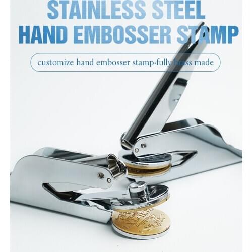Design Your Own Embosser Stamp Custom Embosser Seal for Personalized Customize Embossing stamp with your logo Personalized