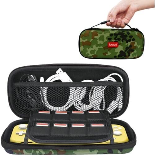 Camouflage Storage Bag For Nintendo Switch Lite Mini 2019 Carrying Travel Handbag Case Hard Shell For Switch Lite Accessories