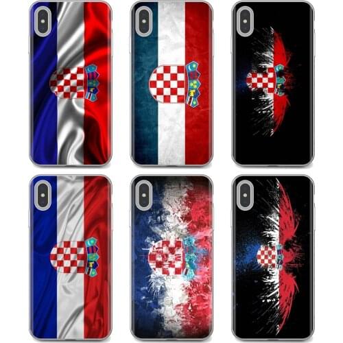 Soft Skin Cover For Samsung Galaxy A10 A40 A50 A70 A3 A5 A7 A9 A8 A6 Plus 2018 2015 2016 2017 National Flag Croatia Banner Art