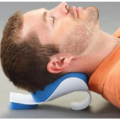 Pain Relief Pillow Neck Relaxer Traction Device Cervical Alignment Travel Tightness Neck Relieves Soreness Spine Pillow Sup I1F0