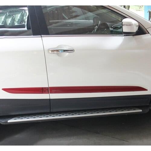 Fit For Nissan Qashqai 2016 2017 2018 2019 2020 Side Door Line Garnish Body Trim Accent Molding Cover Bezel Styling
