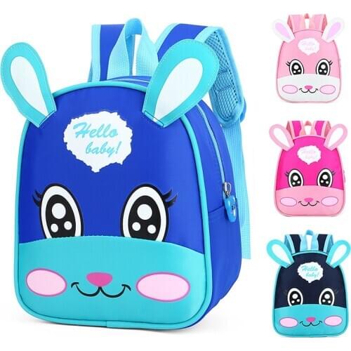 Fashion New Cartoon Shool bag Kids Backpack Girls boys Small breathable primary Mochila Birthday gift