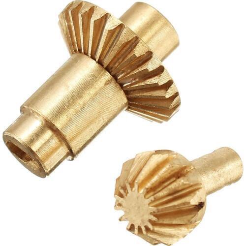 Brand New 2pcs 35P01 Upgraded Metal Gear For Orlandoo 35P01 1/35 RC Car Parts