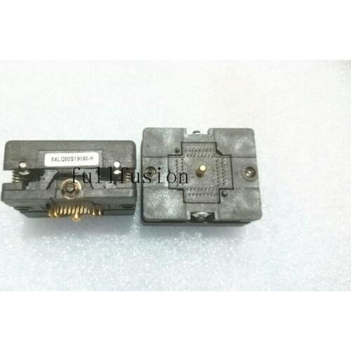 64LQ50S19090 QFN64 IC Test Socket 0.5mm Pitch 9x9mm Burn in Socket