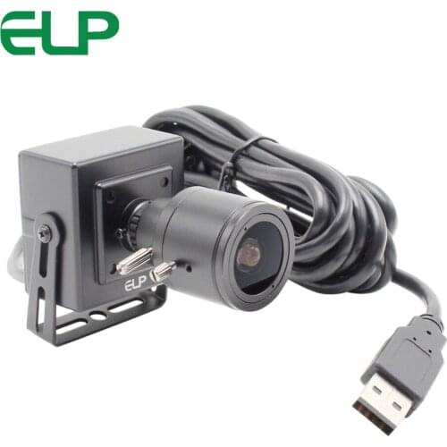 4K Surveillance USB Camera MJPEG 30fps 3840x2160 CMOS Sony IMX317 2.8-12mm Varifocus Lens USB Webcam for Computer PC Laptop
