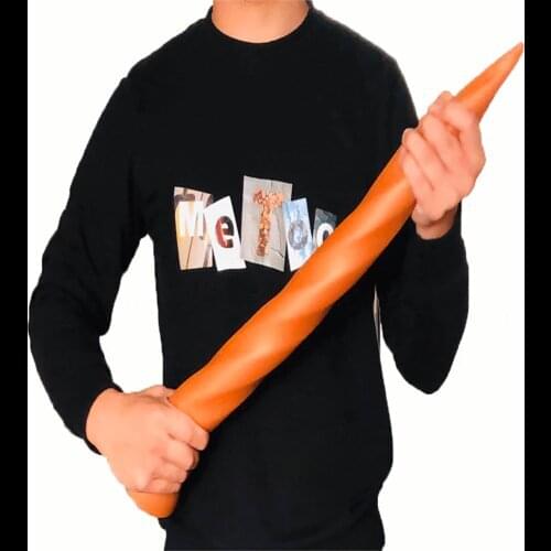 Gold Super Long Anal Plug Dildo Soft Prostate Massage Anus Dilator Vagina Masturbation Adult Erotic Sex Toy For Women Men SM Gay