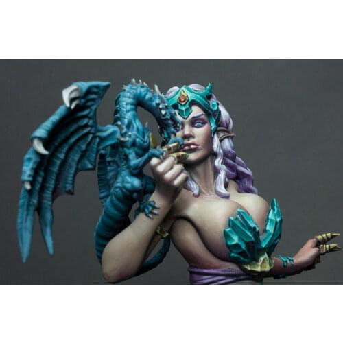 1/10 BUST Resin Figure Model Kit Unassambled Unpainted BUST596