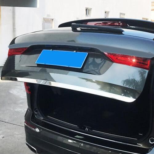Stainless 1 PCS Exterior Rear Trunk Boot Lower Mouldings For Volvo XC60 2018
