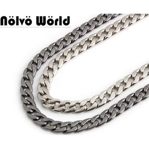 1-5-10 meters 6.5mm width 2.0 mm thick Copper purse handbag chain bag accessories chain fashion bag chains