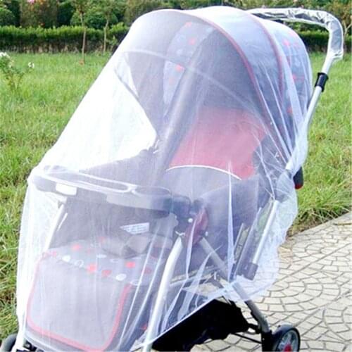 Newborn Infant Baby Stroller Crip Net Pushchair Mosquito Insect Net Safe Mesh happy