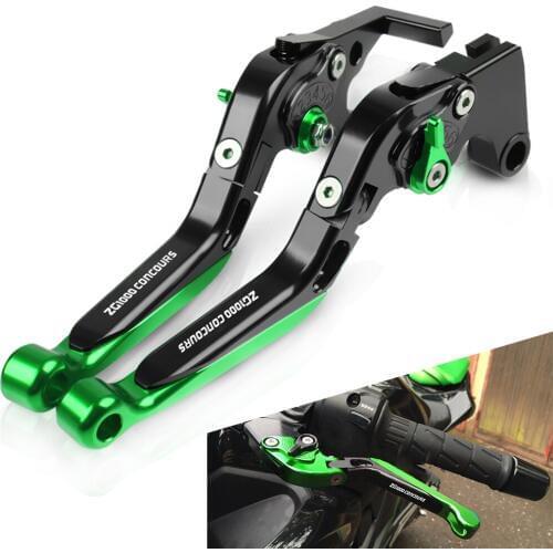 For KAWASAKI ZG 1000 ZG1000 CONCOURS 1992-2006 2005 2004 2003 2002 CNC Motorcycle Brake Clutch Lever Folding Extendable