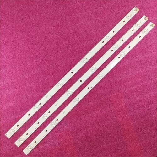 3pcs 6LEDs 627mm LED backlight strip for Toshiba 32"TV SVT320AF5 32P1300 32P1400 32P1400VT 32P2400 32P2400VT 32P1400ZE
