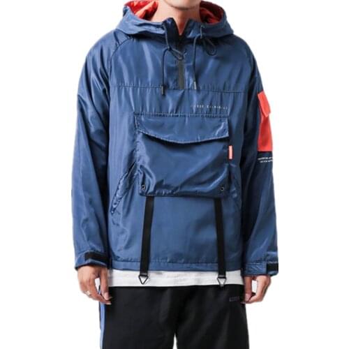 Spring And Autumn Jackets Mens Casual Hooded coat Fashion Streetwear Casual Zipper Sweatshirts Male Tracksuit