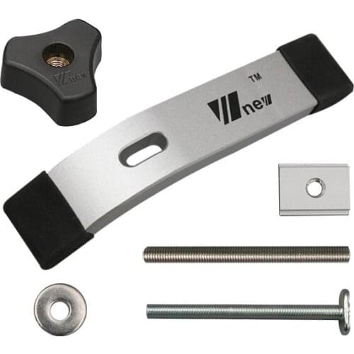 M8 T Screw Slider Handle Chute Special Woodworking T Slot Woodworking Press Block Carpentry Plate