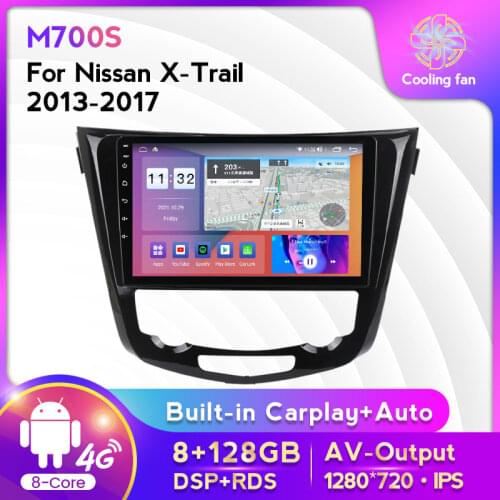 MEKEDE IPS 4G LTE 8 core Car Radio GPS Navi Multimedia Player For 2013 2014 2015 2016 Nissan QashQai X-Trail Android DSP SWC