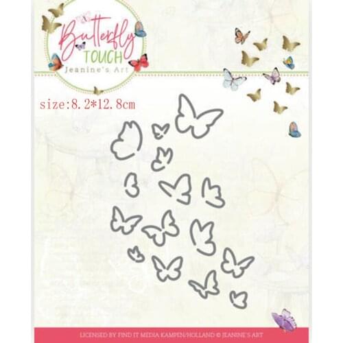 Sirius Flying butterflies Metal Cutting Dies Stencils Template for DIY Scrapbooking Embossing Paper Cards Album Making Craft Die