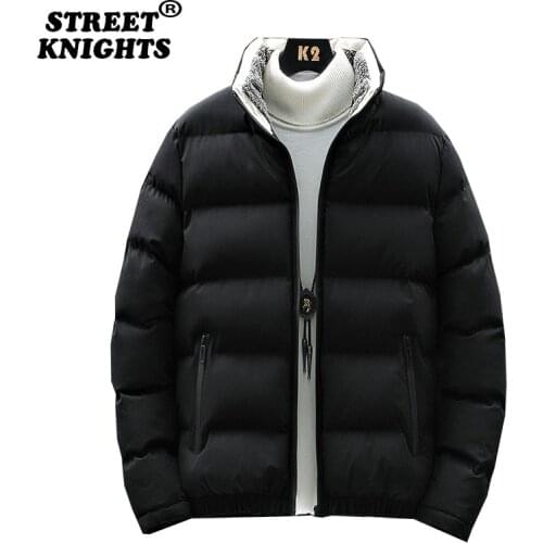 2021 New Men Casual Warm Jacket Parkas Coat Autumn Outwear Jacket Men Parkas Mens Fashion Casual Jacket Pockets Zipper Overcoats