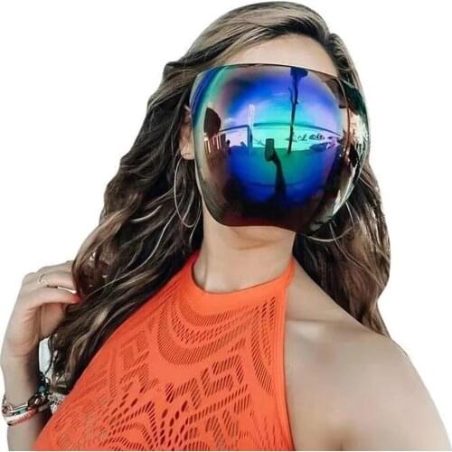 Dropshipping Sunglasses Protective Faceshield Glasses Goggles Full Face Covered Spherical Lens Anti-Spray Safety Sunglasses