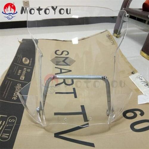 R1200GSA 05-12 Windshield Windscreen w/ Wind Shield Support Holder for BMW R1200GS ADV 2005 2006 2007 2008 2009 2010 2011 2012