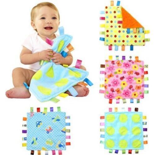 Sozzy 30*30cm Baby Appease Towel Baby Calm Wipes Baby Towel